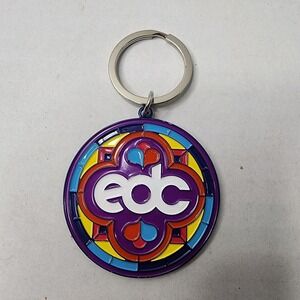 EDC Las Vegas 2024 Enamel Double Sided Key Chain New In Packaging Insomniac